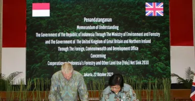 Indonesia-Inggris Teken Kerja Sama Bidang Lingkungan dan Iklim