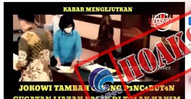 Hakim Tolak Cabut Gugatan Ijazah Palsu, Jokowi Goyang, Hoaks!