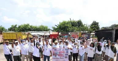 Komunitas Sopir Truk Kenalkan Aksi Ganjar Berantas Pungli di Jaksel