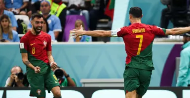 Gantikan Ronaldo, Bruno Fernandes Tulang Punggung Portugal di Piala Dunia