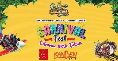Menikmati Momen Libur Akhir Tahun di Carnival Fest Jungleland Sentul, Yuk Mampir