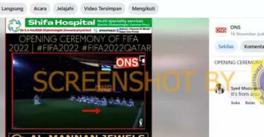 Video Mengaji Pembukaan Piala Dunia 2022, Hoaksnya Begini Amat