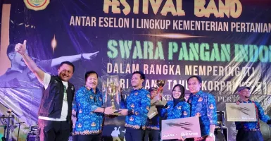 Festival Band Kementan Seru, Ditjen Tanaman Pangan Juaranya