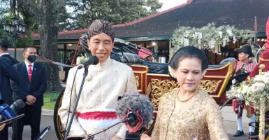 Ini Doa Jokowi Buat Kaesang dan Erina Gudono