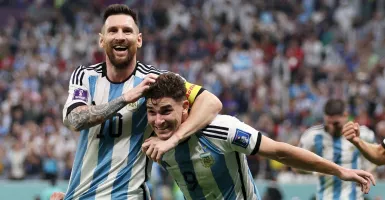 Messi dan Alvarez Ngamuk, Argentina Bantai Kroasia Tanpa Ampun