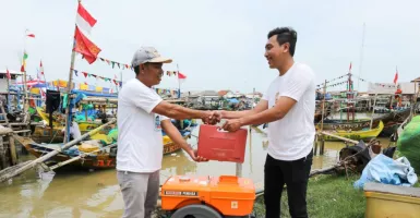 Aksi Berkelas Komunitas Nelayan Ganjar untuk Bantu Sesamanya di Karawang