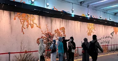 Mural 3D di Terowongan Kendal Bukti Jakarta sebagai Ruang Kreatif