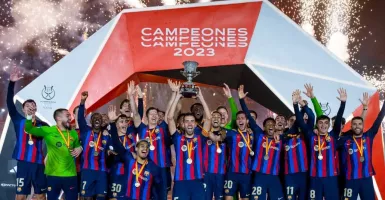 Juara Piala Super Spanyol, Barcelona Jauhi Rekor Real Madrid