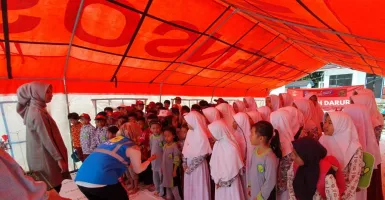 Jadi Guru Sehari, Pegawai PLN Bantu Anak-anak Korban Gempa Cianjur Pulih dari Trauma