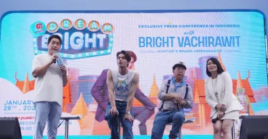 Aktor Bright Vachirawit Sukses Bius Fans, Ajak Bertemu di Acara Ichitan Thailand