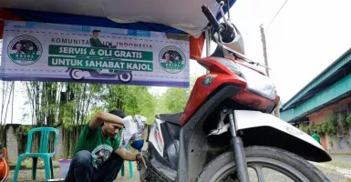 Servis Motor Gratis dari Kajol Dukung Ganjar, Driver Ojol Serang Semringah