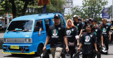 Aksi Berkelas Kowarteg Ganjar Bikin Sopir Angkot dan Ojol Semringah