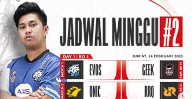 Jadwal MPL ID S11: Onic Esports vs RRQ Hoshi, Evos Legends Berat