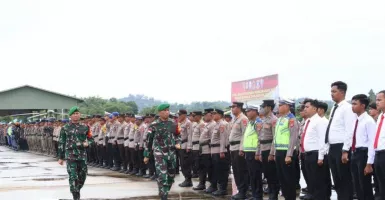 Ribuan Personel Gabungan Kepung Kalimantan Utara untuk Menjaga Jokowi