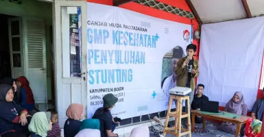 Manuver Mulia Ganjar Muda Padjadjaran, Gelar Penyuluhan Stunting di Bogor