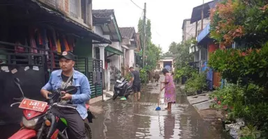 Hujan Lebat, Ratusan Rumah di Tangerang Terendam Banjir