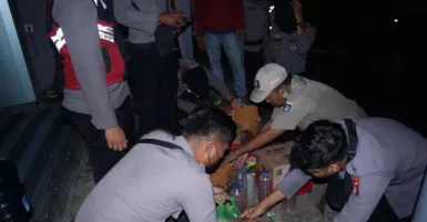 Rencana Pesta di Mandalika NTB Gagal, Ratusan Botol Miras Disita Polisi
