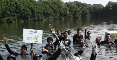 Peduli Lingkungan, Epson Indonesia Tanam 6 Ribu Pohon