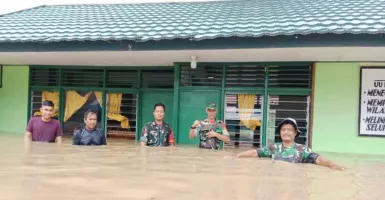 1.789 Rumah Terdampak Banjir di Kapuas Tengah, Tinggi Air 2,5 Meter