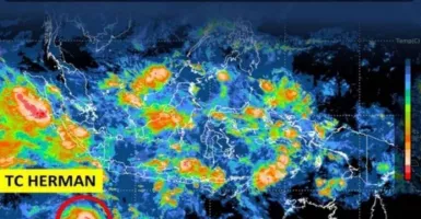 BMKG Deteksi Siklon Tropis Herman, Potensi Hujan Lebat di Beberapa Wilayah