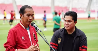 Ketum PSSI Erick Thohir Menghadap Jokowi, Ini yang Dibicarakan