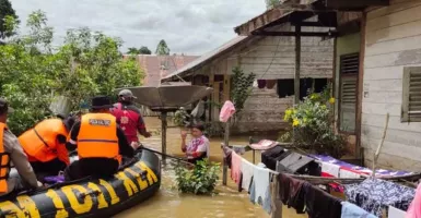 Banjir di Kapuas Kalimantan Tengah, Tinggi Muka Air Terus Meningkat