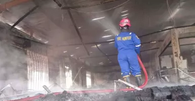 Restoran di Cianjur Ludes Terbakar Akibat Kebocoran Tabung Gas
