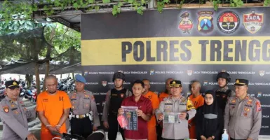 Pencuri dan Penadah Motor di Trenggalek Jawa Timur Berhasil Dibekuk