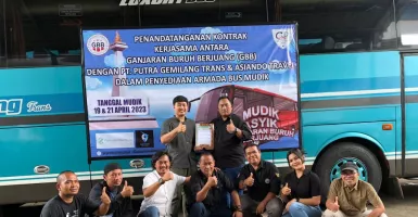 13 Bus Telah Siap, Ganjaran Buruh Berjuang Beri Mudik Gratis ke Jateng
