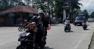 Polisi Sebut Puncak Arus Mudik di Ajibarang Banyumas Sudah Terlewati