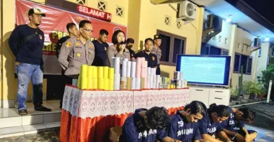 Polisi Tangkap Peracik Mercon di Semarang Jawa Tengah