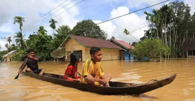 BMKG Sebut 2 Wilayah di Aceh Siaga Banjir dan 11 Lainnya Waspada