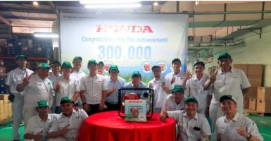 Jaga Ketahanan Pangan, Honda Sukses Produksi 300 Ribu Unit Mesin