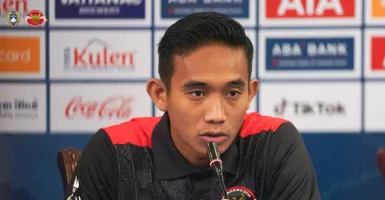 Timnas Indonesia U-22 vs Vietnam Sengit, Rizky Ridho Kontrol Emosi