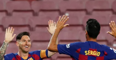Sergio Busquets Pergi, Barcelona Kian Dekat Pulangkan Lionel Messi