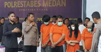 Polisi Bekuk Wanita Penyelundup Narkoba di Medan, Bawa Sabu 2,5 Kg
