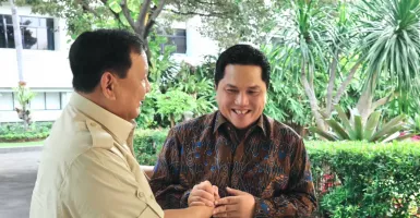 Bertemu Prabowo Subianto, Erick Thohir: Kita Harus Fight!