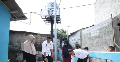 Gardu Ganjar Banten Beri Sanitasi Air Bersih untuk Bantu Warga Tangerang
