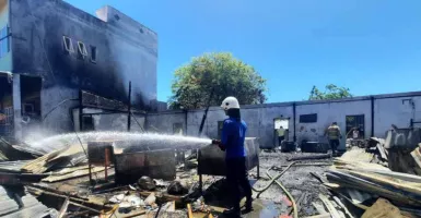 Selang Gas Bocor Picu Kebakaran di Aceh Besar, 17 Toko Rusak