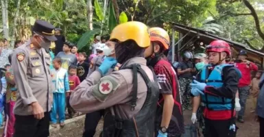 Seorang Anak Tenggelam di Cianjur Ditemukan Setelah 4 Hari Pencarian