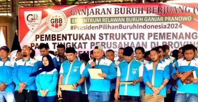 Bentuk Tim Pemenangan Ganjar Pranowo, GBB Konsolidasi Buruh Banten