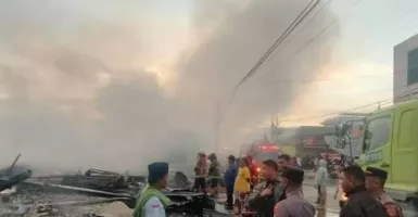 11 Ruko Ludes dan 1 Orang Terluka Akibat Kebakaran di Kalimantan Utara