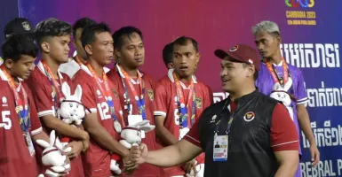 Meski Kalah dari Malaysia, Tim Football CP Indonesia Bikin Menpora Bangga