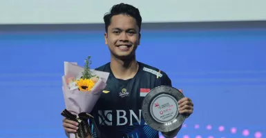 Juara Singapore Open 2023, Anthony Ginting Bak Main di Rumah Sendiri