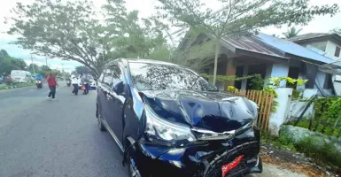 Kronologis Mobil Keluarga Calon Jemaah Haji Kecelakaan di Gorontalo