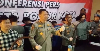 Polisi Tangkap 5 Anggota Geng yang Hendak Tawuran di Bogor
