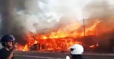 Kebakaran di Palangka Raya Kalteng, Kerugian Capai Rp 1 Miliar