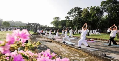 Candi Keraton Ratu Boko Jadi Pilihan TWC untuk Menggelar Dharma Yoga