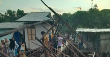 40 Rumah Rusak Akibat Bencana Angin Puting Beliung di Batam
