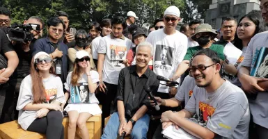 Heboh Ganjar Pranowo Sapa Milenial di CFD Jakarta, Aktor Muda Ungkap Hal ini
